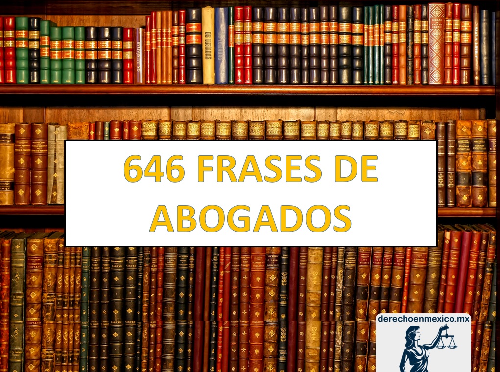 ▷ ▷ 646 Frases de abogados ✓ 2021 ✓