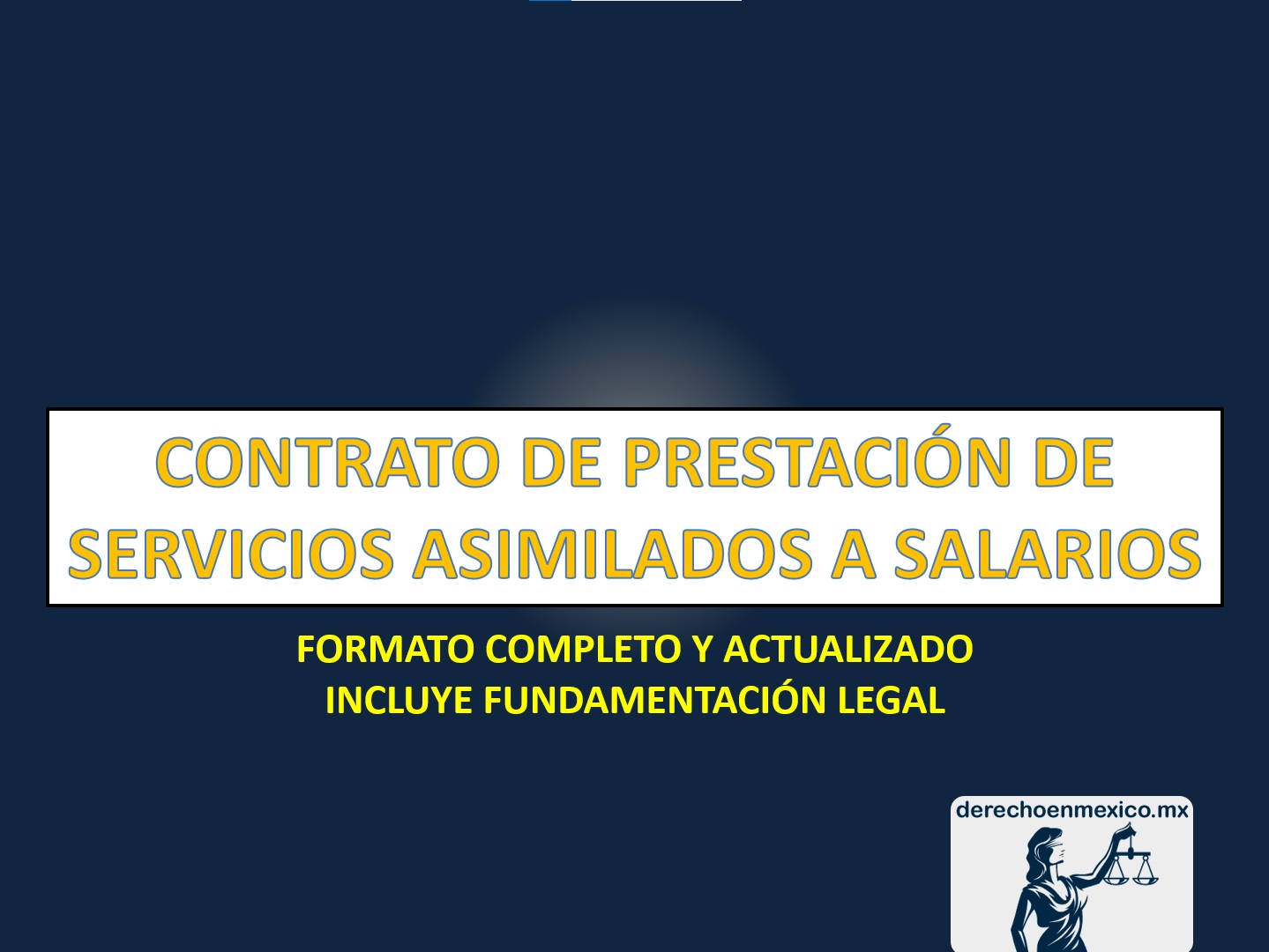 CONTRATO DE PRESTACIÓN DE SERVICIOS ASIMILADOS A SALARIOS